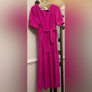 Fushia raspberry colored dress